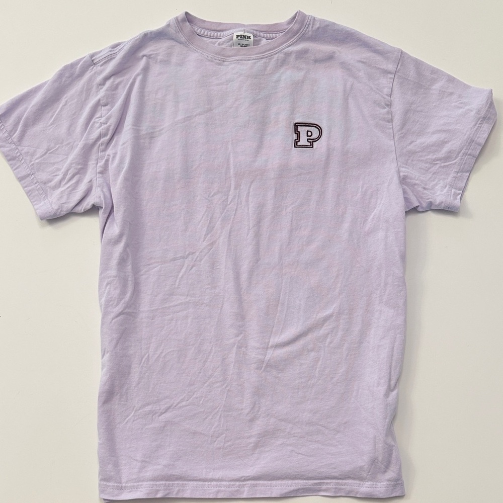 Victoria’s Secret Lavender Pink Logo Crew Neck T-Shirt